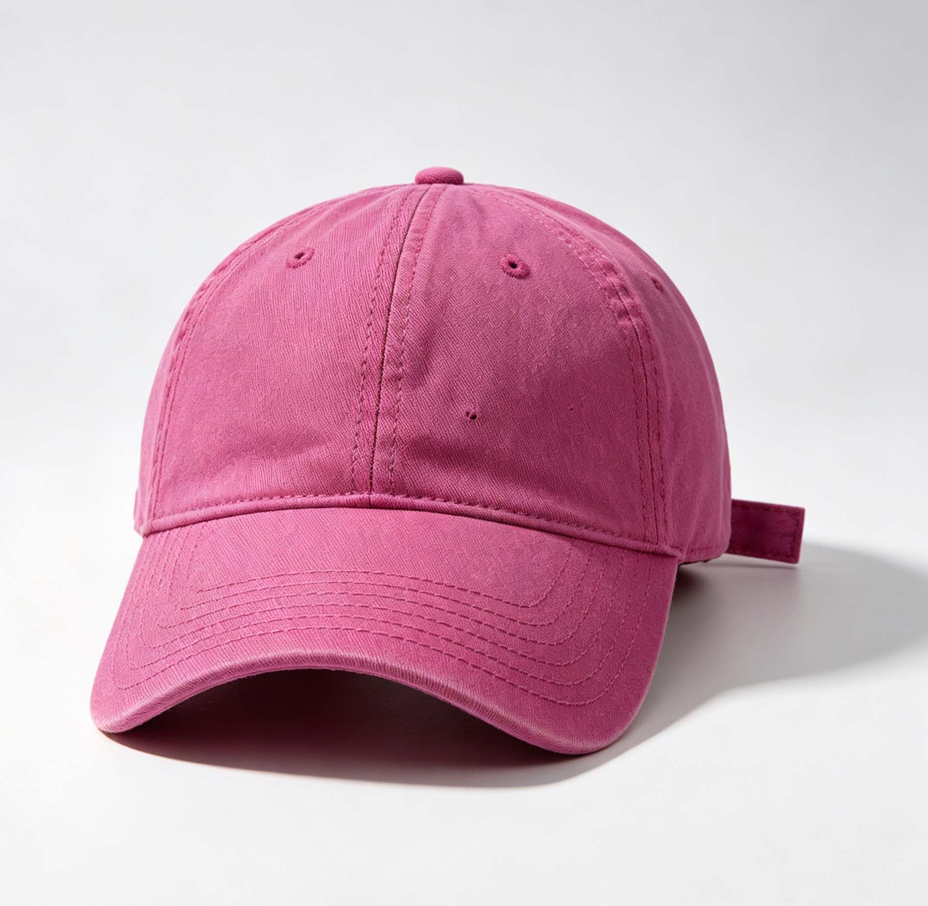Solid Washed Baseball Cap